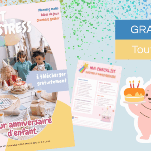 Kit « ZERO STRESS » Anniversaire – A imprimer