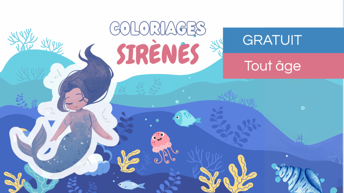 Coloriages sirène à imprimer Coloriages sirène à imprimer