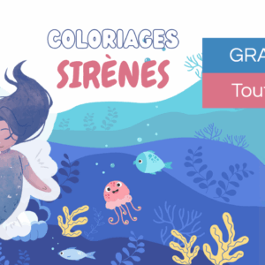 Coloriages sirène à imprimer